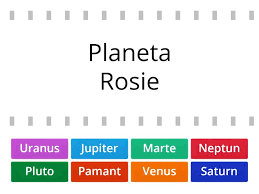 Cea mai mica si cea mai indepartata dintre planetele sistemului solar este pluto. Geografie Sistemul Solar Find The Match