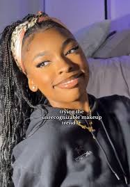 Unrecognizable Makeup Tutorial for Black Girls