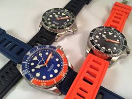 My talk about the borealis vulcanized rubber strap. Orange Navy Amp Black Borealis Vulcanized Straps Watch Freeks