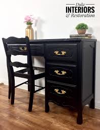 Gently used, vintage, and antique french provincial furniture. French Provincial Desk In Lamp Black General Finishes Design Center