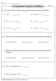 We did not find results for: Commutative Property Of Addition Worksheets
