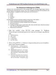 Maybe you would like to learn more about one of these? Contoh Soal Tkd Dan Pembahasannya Pdf