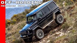Mercedes G500 4x4 Off Roading Youtube