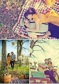 Wedding Blog Ruffled Recycle Your Wedding Picnic Engagement Engagement Photos Engagement Pictures