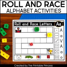 Letter recognition is the ability to recognize and name all of the lowercase and capital letters . Roll And Race A Letter Recognition Game By The Printable Princess