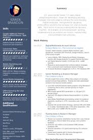 It is usual for the brand manager to represent the company at all creative meetings, including photo and film shoots. Senior Brand Manager Resume Example Manager Resume Brand Management Sample Resume