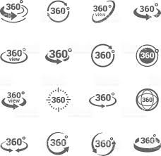 Icons 360 Degree View Royalty Free Stock Vector Art Degree Logo Business Icons Vector Degree Design