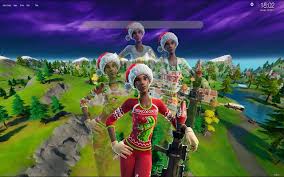 On the first day, epic games released two challenges for players to complete and there's been one new challenge unlocking each day. Fortnite Christmas Skins Wallpapers