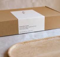 travertine display tray