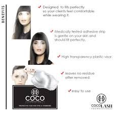 As mentioned earlier, it is manufactured and designed in a way that it protects your head. Buy 100 Pcs Cocohoney Face Film Cover Shields Visors Disposable Face Shields For Hairspray Salon Supplies Microblading Permanent Makeup Shower And Eyebrows Eyelash Extensions Eye Eyelid Online In Vietnam B089qwqxng