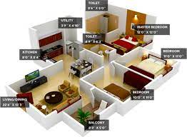 Get to know more indian style interior design ideas by reading through this article. Vastu 3 Bedroom House Plans Indian Style Novocom Top