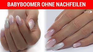 Die moderne variante von french nägel sind seit jahren sogenannte babyboomer nägel. Trendnails International Babyboomer Ohne Nachfeilen Babyboomer Nagel Mit Rubber Gel Fiber V Anleitung Facebook