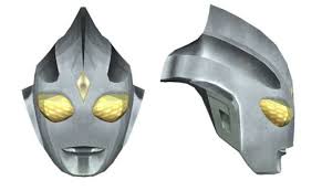Ultraman Life Size Ultraman Tiga Mask For Cosplay Free Papercraft Download Http Www Papercraftsquare Com U Papercraft Download Ultraman Tiga Paper Crafts