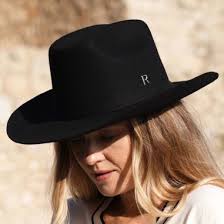 Cappello da Cowboy Donna Nero KANSAS