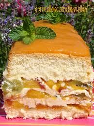 Genoise A La Creme D Amandes Et Aux Fruits Frais Couleurdevie Gateau Aux Fruits Frais Recette Gateau Fruit Gateau Leger Aux Fruits