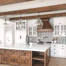 Nice 20 Cool Modern Farmhouse Kitchen Backsplash Ideas More At Https Www Trendecora Com 2018 09 Kitchen Design Kitchen Renovation Farmhouse Kitchen Design