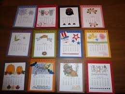 Spiral Bound Calendar By Art Deco Diva Cards And Paper Crafts At Splitcoaststampers Calendar Craft Diy Calendar Paper Crafts