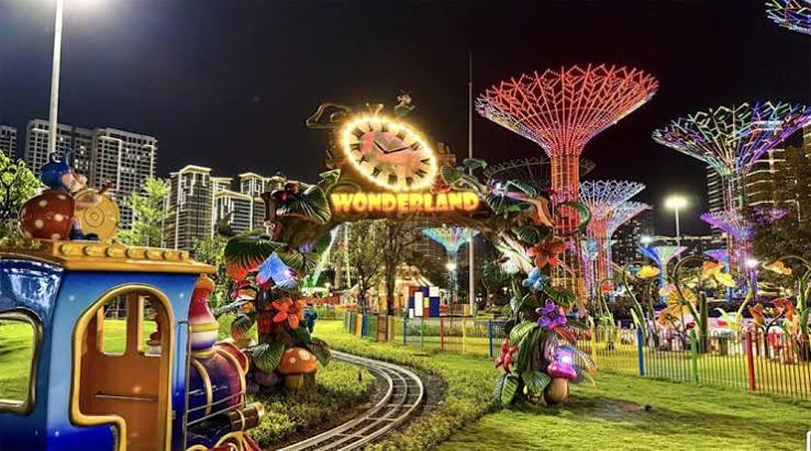 Vinwonder khu tr&ograve; chơi tr&ecirc;n cạn