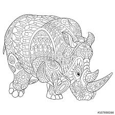 Pin On Animals Adult Colouring Zentangles