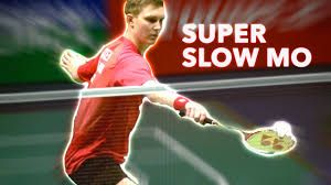 Badminton is a racket (racquet) sport where players hit a shuttlecock over a net to score. Viktor Axelsen Badminton Technique In Super Slow Motion Camera Youtube