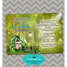 Our personalized prom invitations will make your teenager (and their friends) feel like the center of attention. Enchanted Forest Sweet 15 Invitations 15th Birthday Party Invites