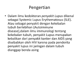 Penyakit ini ditandai dengan sel darah merah yang berbentuk sabit. Systemic Lupus Erythematosus Sle Ppt Download