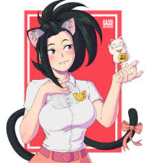 Because of popular demand, Neko Momo! and a peculiar petition of  uIMalaysianPolice and usadecenormalbiri ... Im a man of my word [ Joker  voice here ] : rBokuNoHeroAcademia