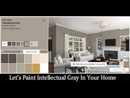 One of the things i've noticed is that people get very confused with the overtone of a colour and the undertone. Exterior Painting Intellectual Gray Sw 7045 Sherwin Williams Youtube