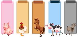 Most relevant best selling latest uploads. Set Of Farm Animals Border Download Free Vectors Clipart Graphics Vector Art