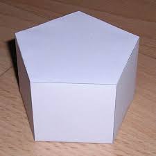 Go to surface area or volume. Paper Pentagonal Prism