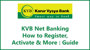 Money transfer from karur vysya bank to all banks in india supported. Kvb Net Banking How To Register Activate More Guide