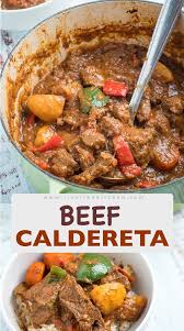 A Hearty Beef Caldereta Recipe That You Will Absolutely Love In 2020 Caldereta Recipe Beef Caldereta Beef Afritada Recipe