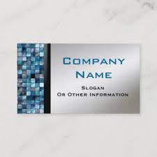 Easy to order tiler business cards. Tiling Company Business Cards Business Card Printing Zazzle