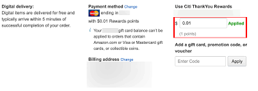Click here and eligible customers will get a $10 credit when you purchase a $50 amazon gift card for the first time! Deal Still Alive Get 20 Off At Amazon With Just One Citi Thankyou Point 30 Cap