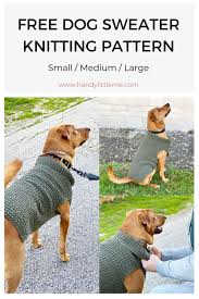 Discover and download free images. Dog Sweater Knitting Pattern Straight Needles Knitting Patterns Free Dog Dog Jumper Knitting Pattern Dog Sweater Crochet Pattern
