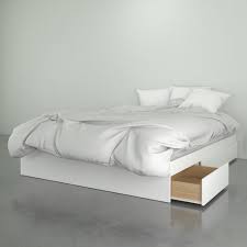 Free shipping on orders over $49. Nexera Contemporary Storage Bed Queen White Best Buy Canada