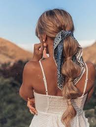 Товар 4 black or red riveter updo roller curls wig & bandana costume accessory exotic man blonde mullet wig curly 80's hillbilly hair adult tiger lover costume. 23 Cute Bandana Hairstyles You Will Love The Trend Spotter