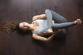 Reclined Figure-Four Pose