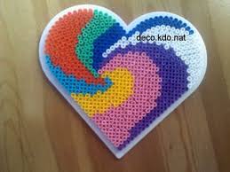 Perles Hama Modele Coeur Perle A Repasser Modeles Perle Hama Modele Motifs Perler