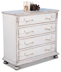 Free shipping · fast & free shipping · low prices on name brands 44 W Paulson Cabinet Distressed White Pine Faux Antler Drawer Pulls Traditional Farmhouse Dressers By Noble Origins Llc Houzz
