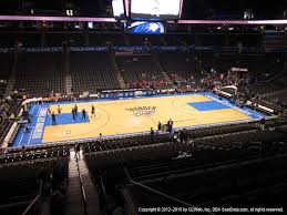 Chesapeake Energy Arena View From Club Level 209 Vivid Seats