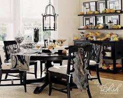 Halloween Chair Sashes Halloween Chair Covers Sets Of Either Etsy In 2020 Christmas Chair Covers Christmas Chair Chair Covers