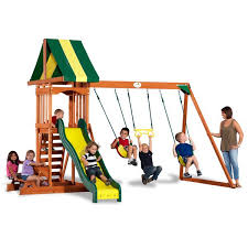 Well, good news, we've tested dozens of toddler swing sets, evaluating them based on build quality, design, and durability. Our Best Outdoor Play Deals Playset Outdoor Backyard Playset Wooden Swing Set