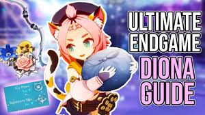 She is the daughter of draff, a hunter in springvale. Updated Diona Support Build Guide And Tips Genshin Impact Youtube