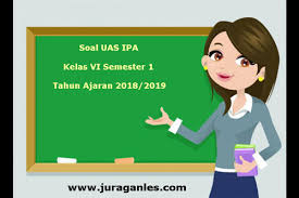 Soal uas ipa kelas 7 semester 1. Soal Uas Ipa Kelas 6 Semester 1 Terbaru Tahun Ajaran 2018 2019 Juragan Les