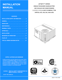 Carrier 48tjfba 15 ton 2 stage heat convertible. York Dnp060 Installation Manual Manualzz