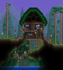 See more ideas about terraria house design, terraria house ideas, terrarium base. A Small Fishing Hut Terraria Minecraft Greenhouse Terraria House Design Terrarium Base