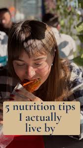 5 nutrition tips that I truly live by⁠, Not because they’re trendy,⁠, but  because they make my body (and mind) feel good.⁠, ⁠, 1. Protein at every  meal.⁠, Not “high protein perfection”… just a simple ...