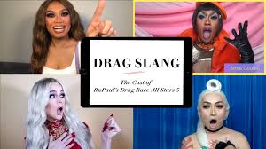 Rupaul's drag race is the cult reality show where drag queens battle for the honour of becoming america's next drag superstar and a prize of $100 this latest season will be the third instalment of all stars with some big names and fan favourites returning to the work room for another shot at becoming. Watch Slang School Rupaul S Drag Race All Stars 5 Cast Teaches You Drag Slang Vanity Fair Video Cne Vanityfair Com Vanity Fair