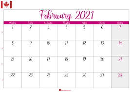 Please note that our 2021 calendar pages are for your personal use only, but you may always invite your friends to visit our website so they may browse our free printables! Calendar February 2021 Ca 2021 Calendar Calendar February Calendar